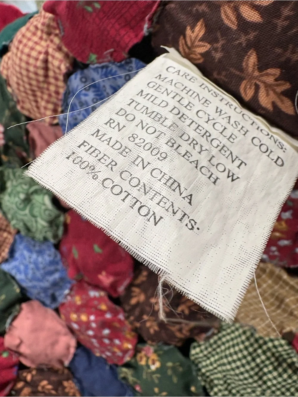 Yo Yo quilt
